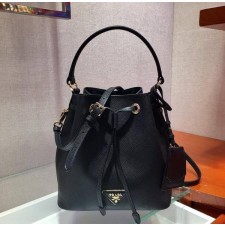 프** 사피아노 버킷백 블랙