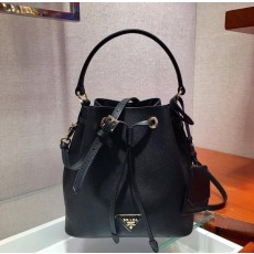 프** 사피아노 버킷백 블랙