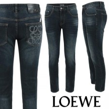 로** 아나그램 믹스나염 진청슬림 일자진