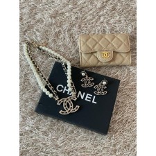 샤* 제니 레더 목걸이 귀걸이