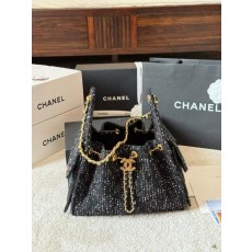 샤* 트위드 25백 호보백