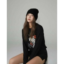 버** 멀티인타르시아 기사 자카드 라운드 니트수입최고급 (남녀공용)