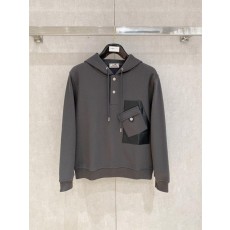 에*** 투버튼 포켓후드(기모)