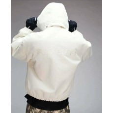 슈** 시어링 봄버 데님 자켓