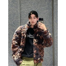 루* x 니고 리버서블 플리스 블루종