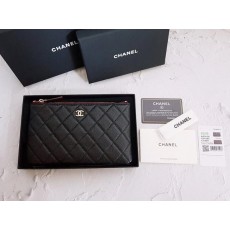 샤* 고급 박스 캐비어 파우치 클러치 금장 스몰