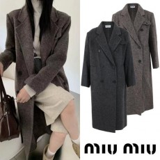 미*** 더블버튼 캐시미어 핸드메이드 코트