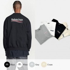 발**** 폴리티컬 캠페인 로고 자수 맨투맨