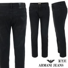 알** 빅 엠보 블랙 슬림 일자진 융 기모 원단