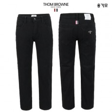 톰* 융기모 블랙진 히든밴딩 슬림팬츠