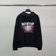 발**** 바코드 코튼 후드티