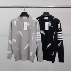 톰* 사선완장 패더 울 니트