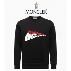 사선컬러 기모맨투맨