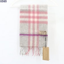 버** 체크 캐시미어 스카프 그레이 키즈용