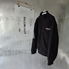 발**** 폴리티컬 캠페인 플리스 오버 자켓