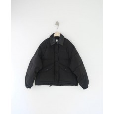 미*** 25 컬렉션 레더 카라 다운 패딩  수입