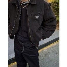 프** 25 플레이트 데님 패딩 자켓  수입