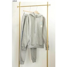 나** 스우시 플라워 백로고 기모 후드 조거셋