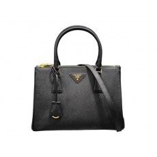 프** 갤러리아 사피아노 가죽 백 블랙 1BA896 NZV F0002 ㅡ미디엄ㅡ