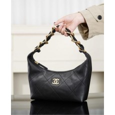 샤* 25k 호보백 블랙 골드 메탈