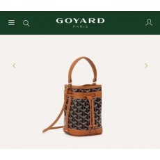 고** 쁘띠플로 미니 버킷백 ㅡ탄