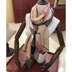 버** 체크 빅로고 캐시미어 머플러 (남녀공용)