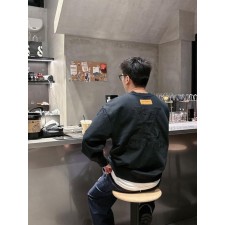 루* L*자수로고 맨투맨