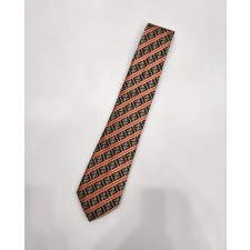 펜* FF 패턴 실크 넥타이