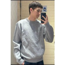 루* 모노그램 엠보로고 니트