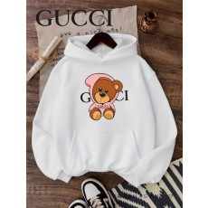 구* 곰돌이 후드 기모티셔츠 127