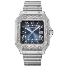 까*** 산토스 블루다이얼 다이아 세팅