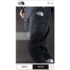 노**** 슬로프 퀼팅 패딩 기모 팬츠