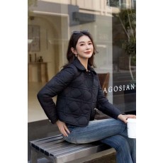 디* 누빔 하프 자켓