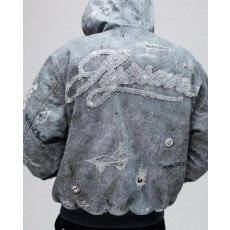 슈** HJR 트롱프 뢰유 후드 워크 자켓