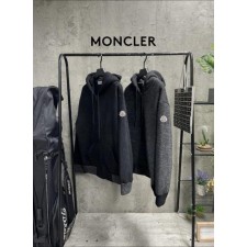 로고패치 베이직 기모 후드 자켓