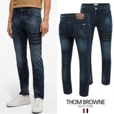 톰* 블랙4바 도그 멀티그래픽 융기모 슬림진