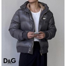 돌* 슬림 후드숏패딩