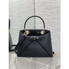 디* 말차코아 리본 토트백 블랙 신상백