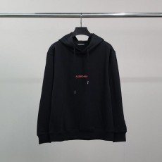 발**** 레드레터링 코튼 후드티