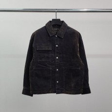 발**** 로고자수 빈티지 데님 자켓