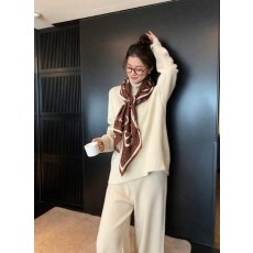 펜* 실크 써클이니셜 스카프