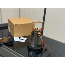 셀** 클라라 스트링 홈캠버스 카프스킨 숄더백