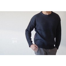 프** 골지퓨어 니트티