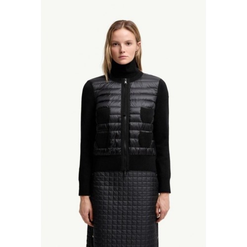 신 니트패딩집업