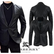 버** 싱글 레더 자켓