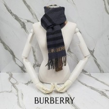 버** 컨트라스트 체크 캐시미어 머플러 310