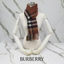 버** 컨트라스트 체크 캐시미어 머플러 310