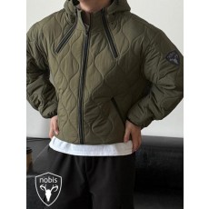 노** 립스탑 경량패딩