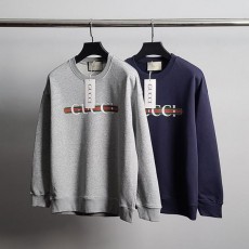 구* 믹스 띠로고 코튼 맨투맨