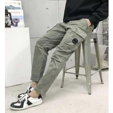 C* 컴퍼니 기모 절개 카고 밴딩 팬츠